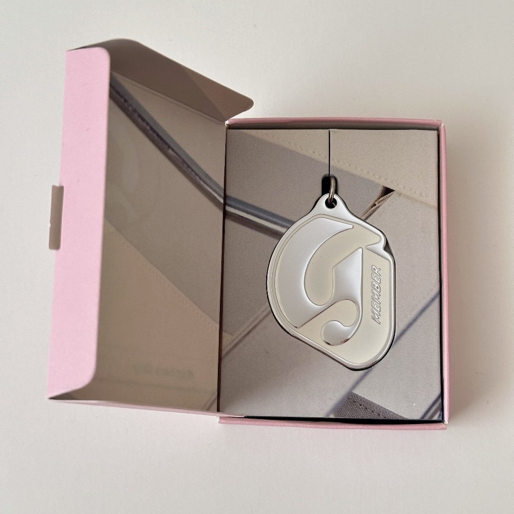 Glossier Members Only Keychain New in Box